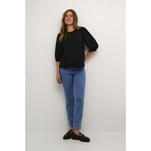 T-shirt met lange mouwen Regular fit black