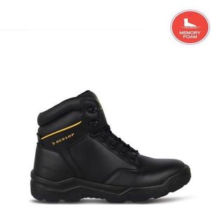 Men's Dunlop Dakota Saftey Boots In Black - Maat 45