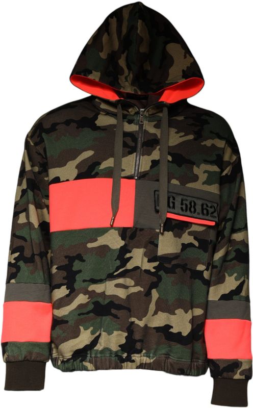 Camouflage Print Hoodie Tsh87049