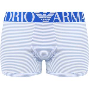 Emporio Armani - Comfort Microfiber - Boxershort - Blauw/Wit