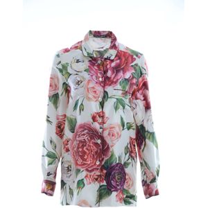Dolce & Gabbana - Blouse - Veelkleurig - 100% Zijde