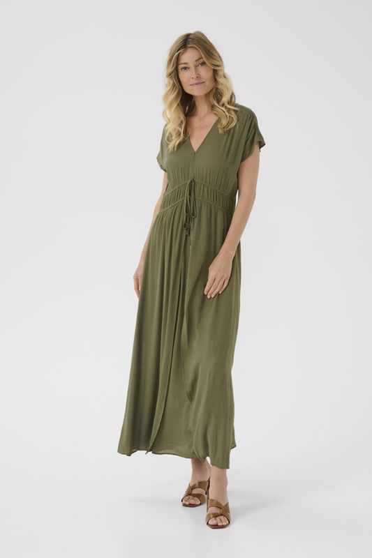 Jurk CRAllie Feminine light green