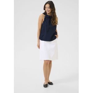 Blouse met korte mouwen A-shape Navy Blazer navy