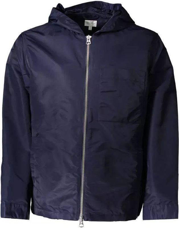 Gant - Blauwe Nylon Herenjas - Jassen