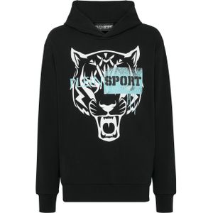 Plein Sport - Hooded Sweatshirt Tiger - Zwart - Hoodie
