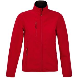 SOLS Dames/dames Radian Soft Shell Jacket (Peperrood)