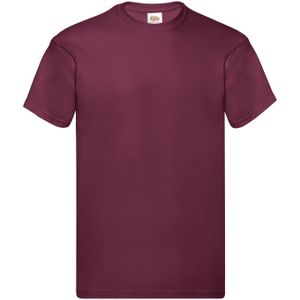 Fruit of the Loom Heren Origineel T-Shirt (Bourgondië)