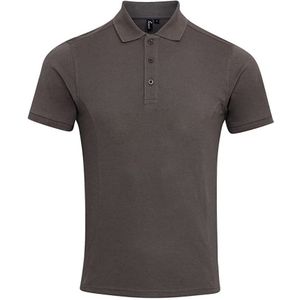 Premier Heren Coolchecker Plus Piqu Polo Shirt (Donkergrijs) - Maat 6XL