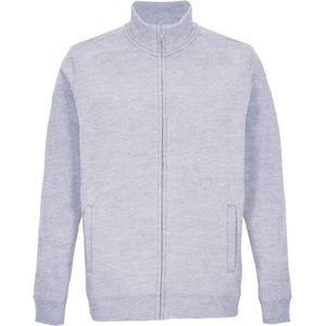 SOLS Cooper Marl Full Zip Jack voor volwassenen (Grijs)