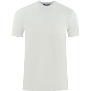 Dsquared2 Brand Logo on Collar White Underwear T-Shirt