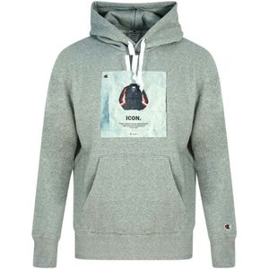 Kampioen Icon Logo grijze hoodie