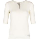 Blouse - Ronde Hals - Stenen Versiering - Hoogwaardige Stof