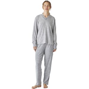JJBEP1903 Damespyjama met lange mouwen en V-hals