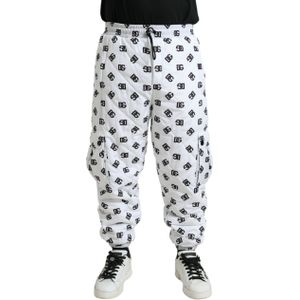 Dolce & Gabbana - Joggerbroek - Wit - 100% Polyester