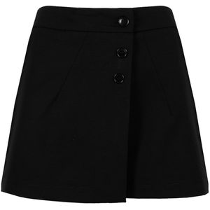 Silvian Heach - Korte Rok - Zwart - Hoogwaardige Stofmix