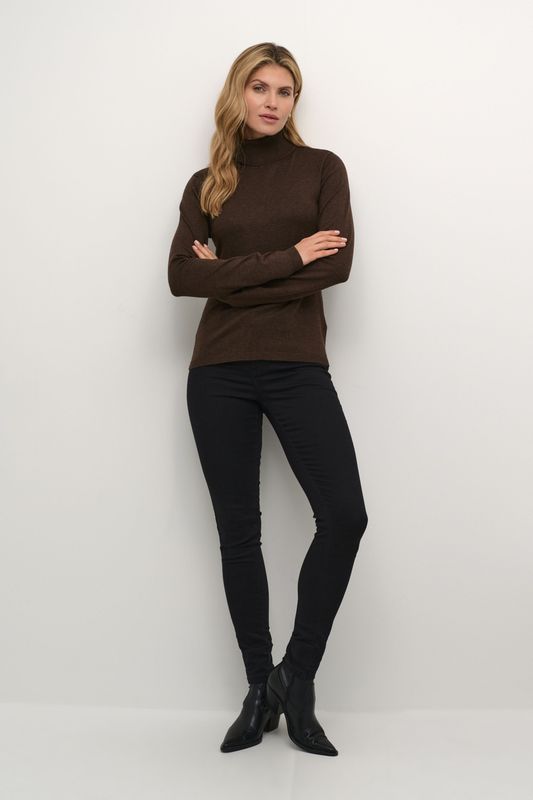 Pullover Slim/ Regular fit brown