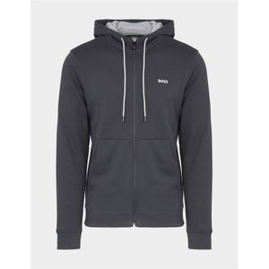 Men's Hugo Boss Saggy Full-zip Hoodie In Navy - Maat M