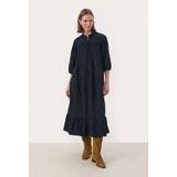 Part Two, Dames, Jurken, Blauw, Maat: XS Poliester,