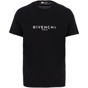 Givenchy Vintage Signature T-shirt In Zwart - Maat S