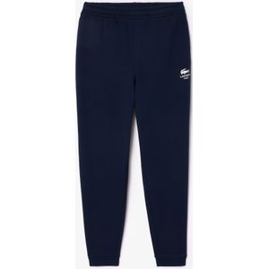 Heren Lacoste Sweatbroek met Taps toelopende pijpen in Blauw