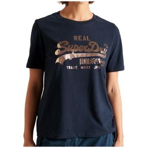 Superdry Boho Vintage Logo T-shirt Met Glitter - Dames - Maat S