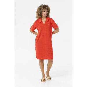 Jurk Regular fit red