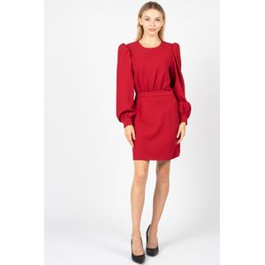 Silvian Heach - Elegante Midi Jurk - Rood - Dames