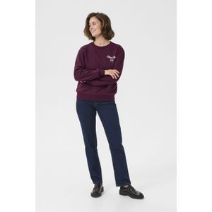 Sweatshirt Regular fit Port Royale burgundy