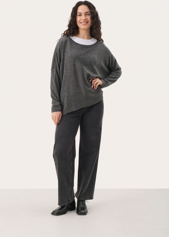 Pullover Loose fit dark grey