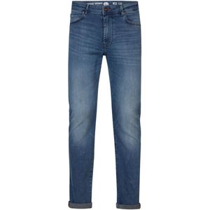 Petrol Industries - Heren Stryker SuperDye Slim Fit Jeans - Blauw - Maat 28/32