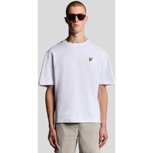 Lyle & Scott - Ultra Zachte Katoenen Blend T-shirt - Wit