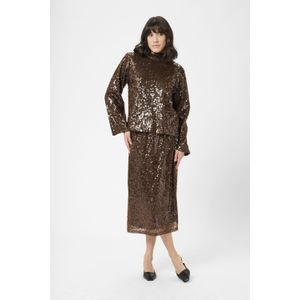 Blouse met lange mouwen KAziggy Blouse met lange mouwen Regular fit dark brown