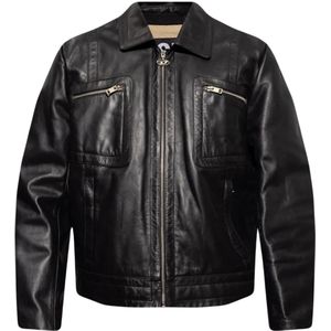 Diesel - L Cale - Leren Jack - Zwart