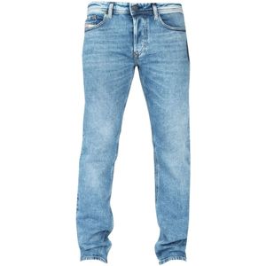 Diesel Safado-X lichtblauwe denim jeans met rechte pasvorm
