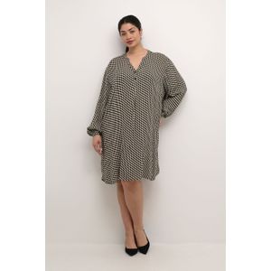 Tuniek Loose fit black white