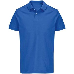 SOLS Unisex Adult Pacific Piqué Tweelingnaaldssteek Poloshirt (Koningsblauw)