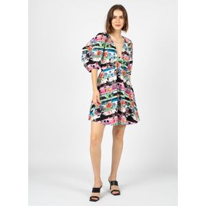 Silvian Heach - Jurk - Veelkleurig - Katoen