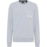 DreiMaster - Sweatshirt - Licht Grijs Melange - Ronde Hals