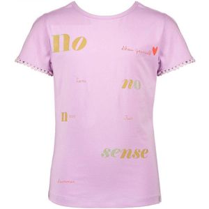 NONO T-shirt met all over print lila