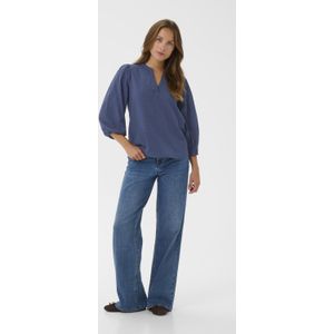 Blouse met lange mouwen KAfrancesca Blouse met lange mouwen Regular fit blue