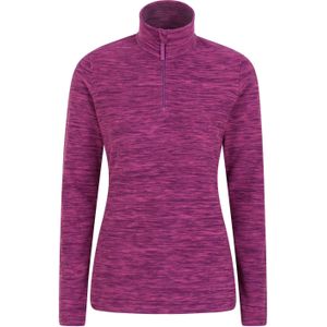 Mountain Warehouse Dames/dames Snowdon Gemêleerd Fleece Top (Druif)