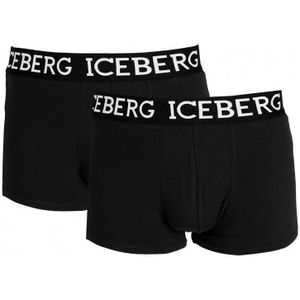 Iceberg Boxershorts 2-Pack Mannen zwart
