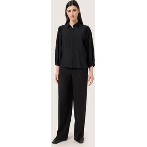 Overhemd met lang mouwen Regular fit Blac