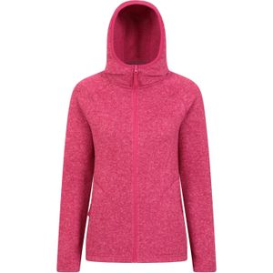 Mountain Warehouse Dames/dames Nevis Full Zip Hoodie (Helder Roze)
