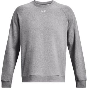 Under Armour Unisex Rival Fleece Crew Hals Sweatshirt voor volwassenen (Kasteel Rots/Wit)