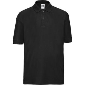 Russell Kinder/Kinder Piqué Poloshirt (Zwart)
