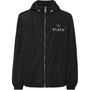 Philipp Plein - Nylon Windbreaker - Heren - Zwart - Lichtgewicht
