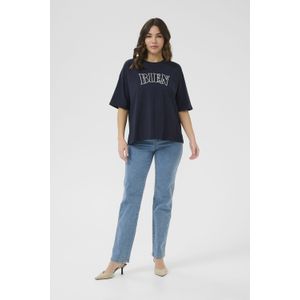 T-shirt Oversize fit Midnight M. W Chalk embroidery marine