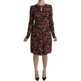 Dolce Gabbana - A-Lijn Jurk - Zwart - 100% Viscose