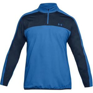 Under Armour - Midlayer Golf Pullover - Blauw - DWR Technologie - 4-Way Stretchstof